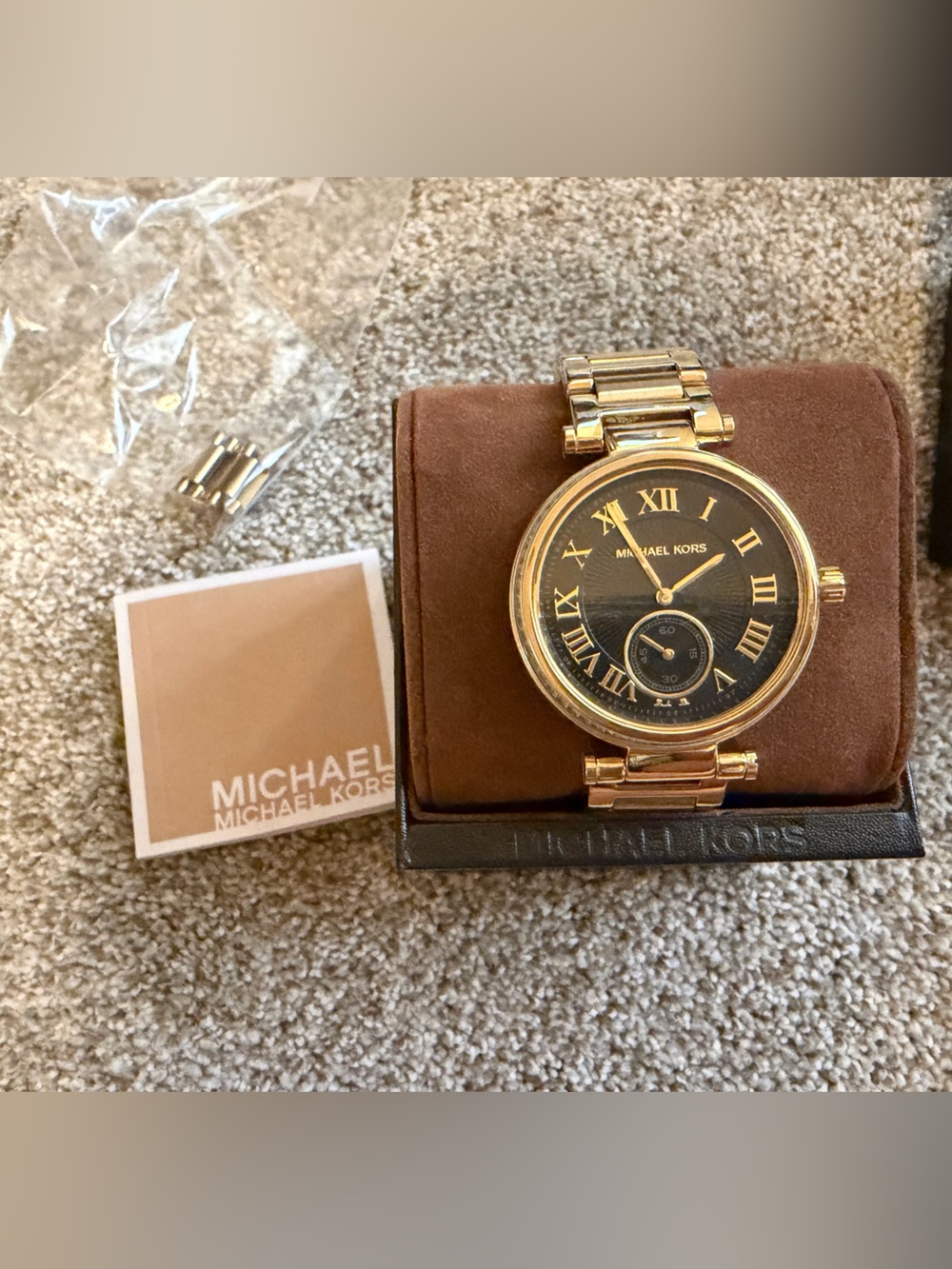 Michael Kors Women’s Skylar Gold Tone Watch